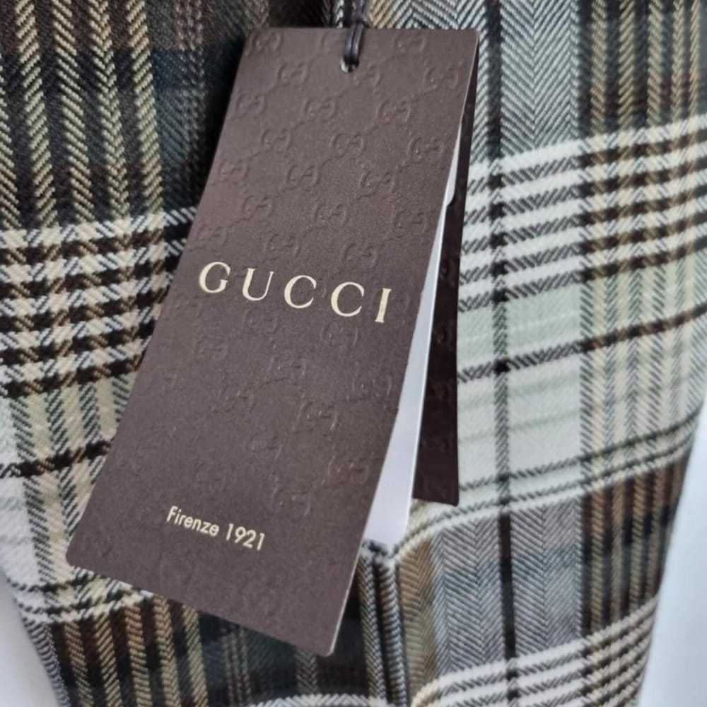 Gucci Wool slim pants - image 5
