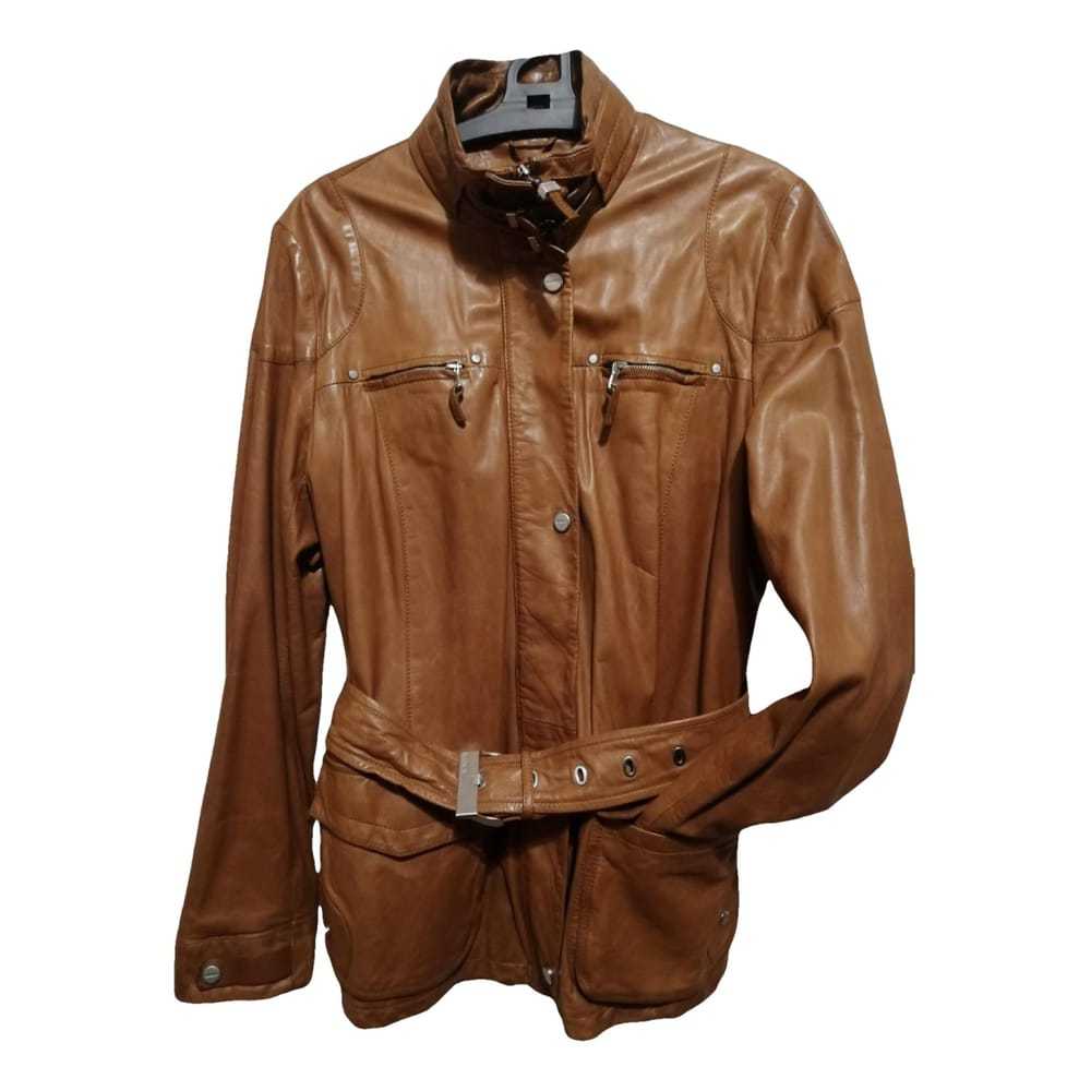 Mabrun Leather biker jacket - image 1