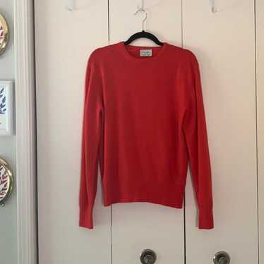 Vintage Italian Red Sweater Size L - image 1