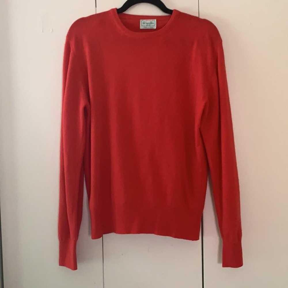 Vintage Italian Red Sweater Size L - image 2