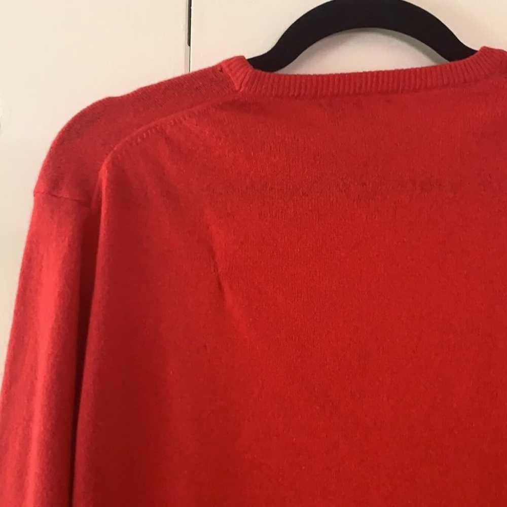 Vintage Italian Red Sweater Size L - image 4