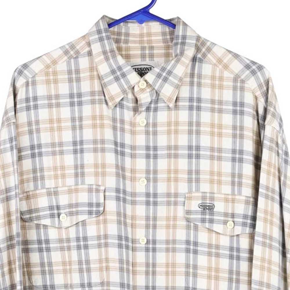 Missoni Sport Checked Shirt - Large White Cotton - image 3