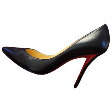 Black fifi store 80 suede pumps