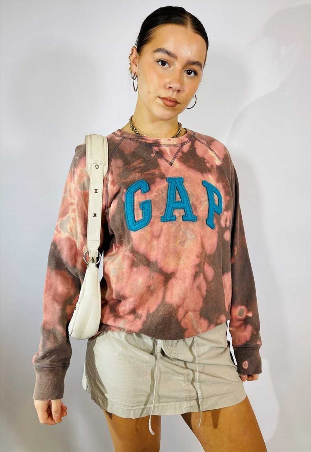 Vintage Size M Gap Tie Dye Sweatshirt in Multi - image 3