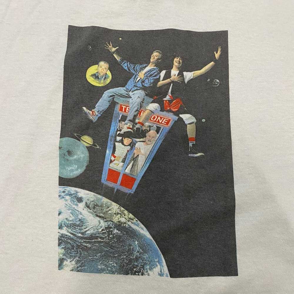 Vintage 1989 Bill & Ted's Excellent Adventure Shi… - image 4