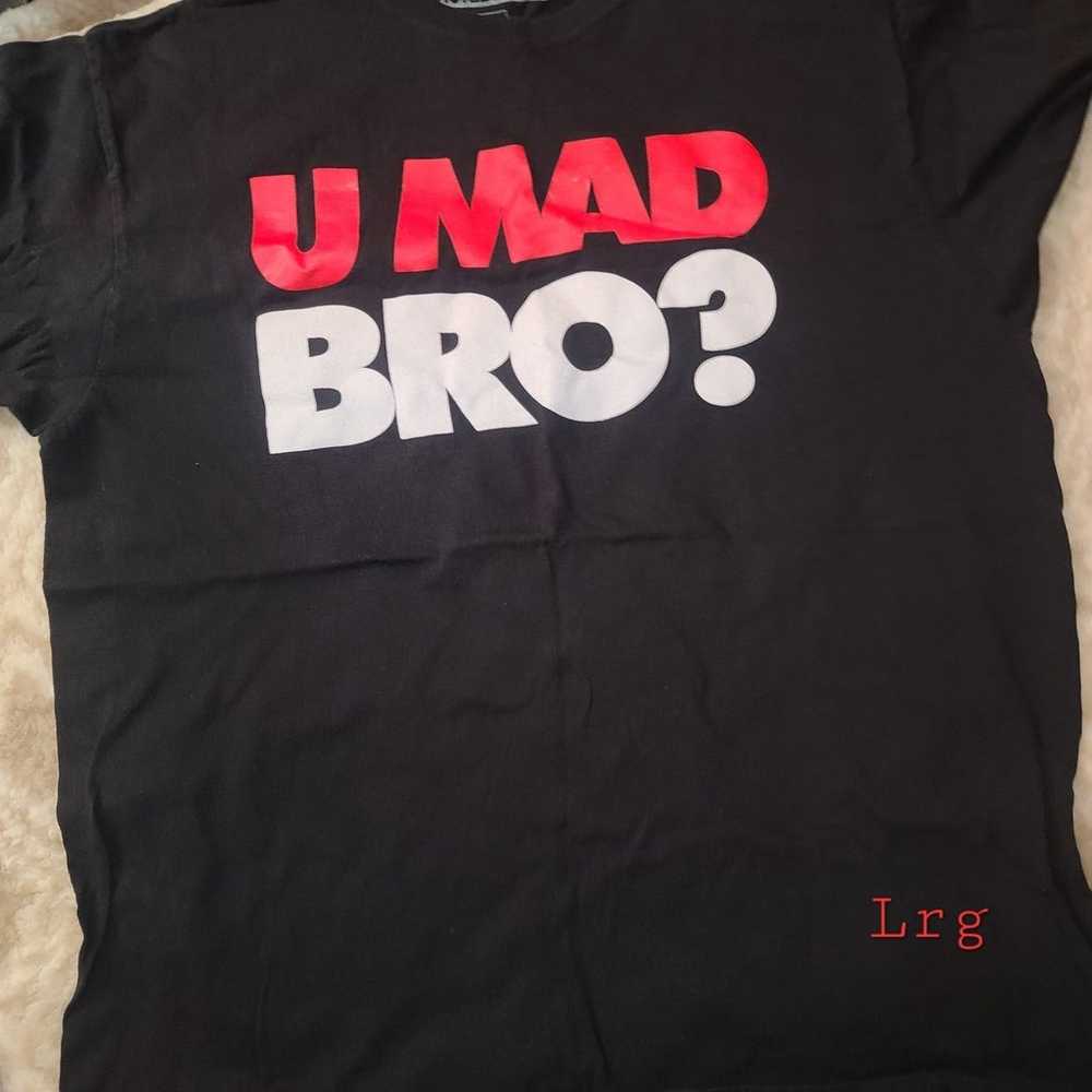 Large "u mad bro" tshirt - image 1