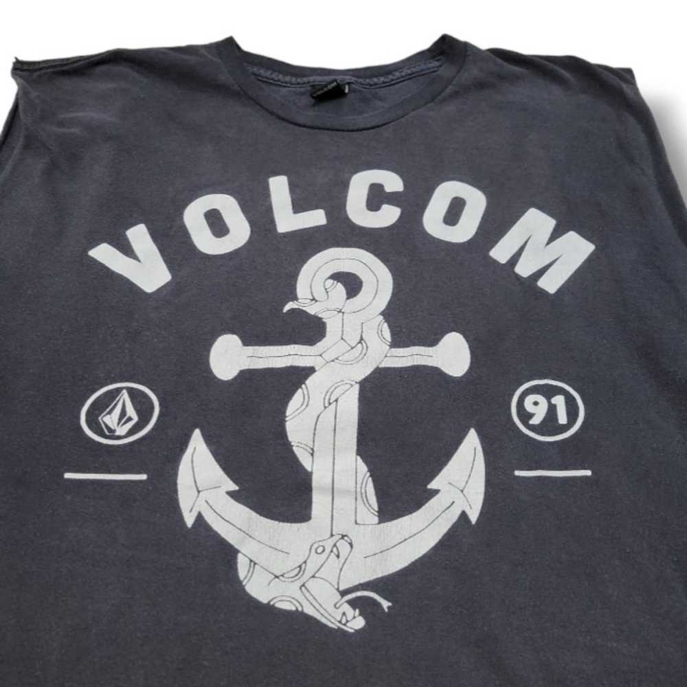 Volcom Shirt Size XL Graphic Tee Graphic Print Sn… - image 4