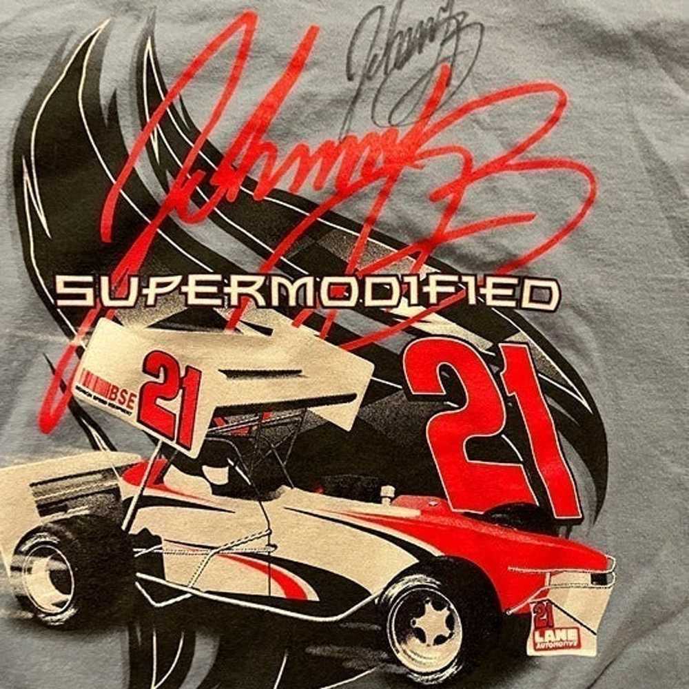 SIGNED Johnny Benson 21 Supermodified Autographed… - image 2