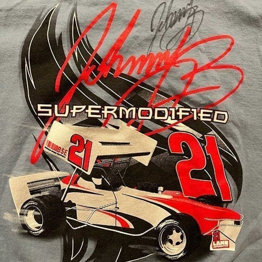 SIGNED Johnny Benson 21 Supermodified Autographed… - image 7