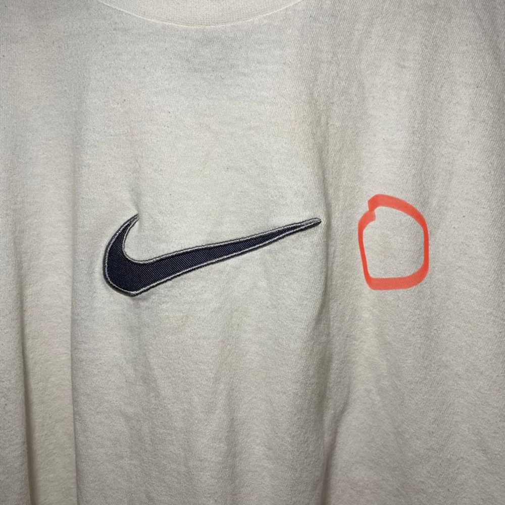 Nike large center swoosh logo long sleeve - image 2