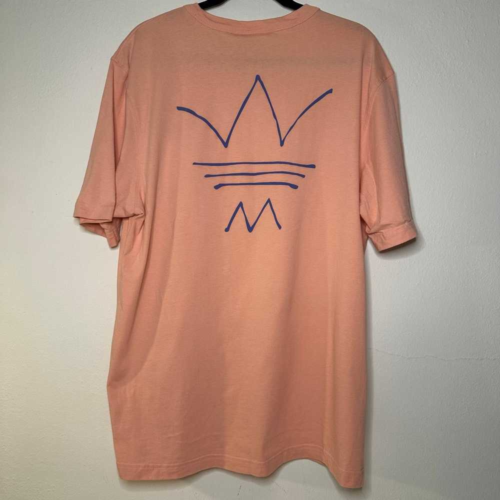 Adidas Original Abstract OG T-Shirt Peach Pink - image 2