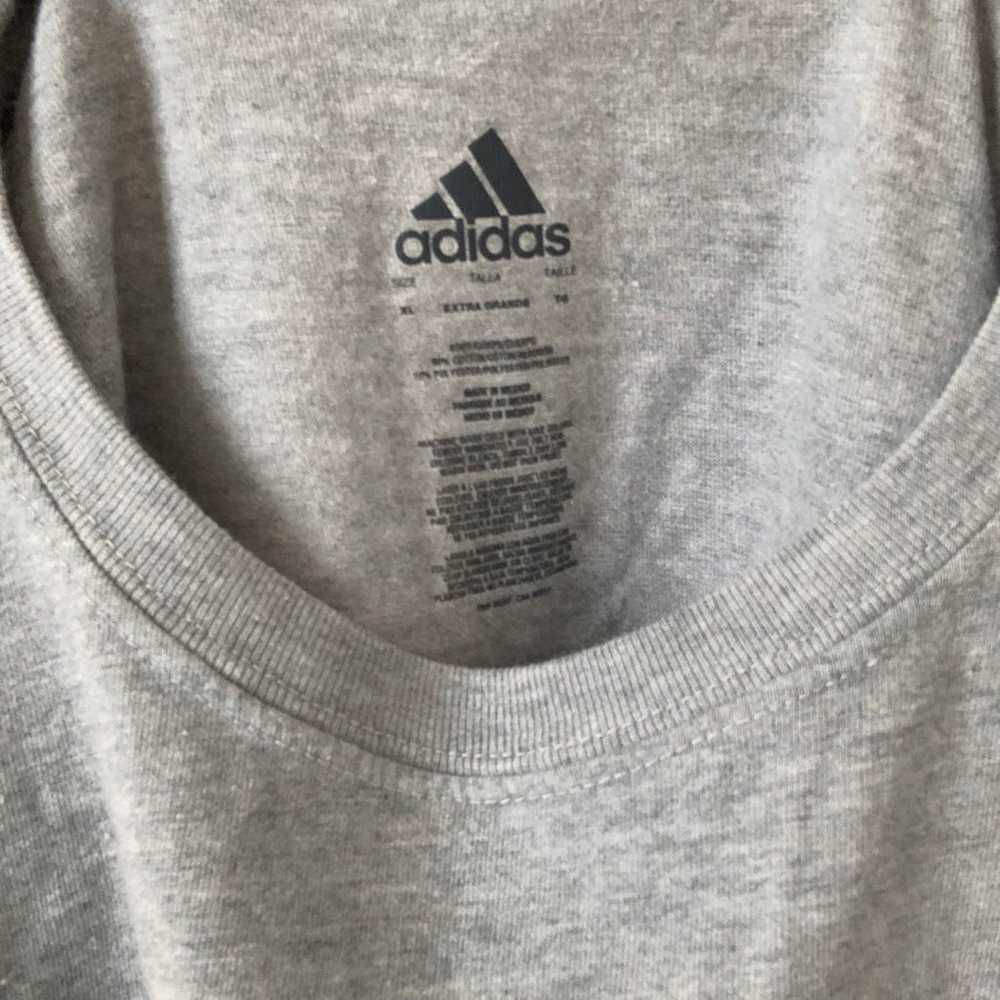 Adidas 3 Stripe Classic T Shirt XL - image 4