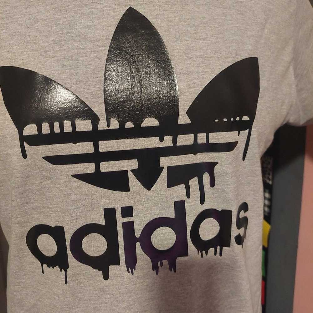Melting Adidas shirt - image 1