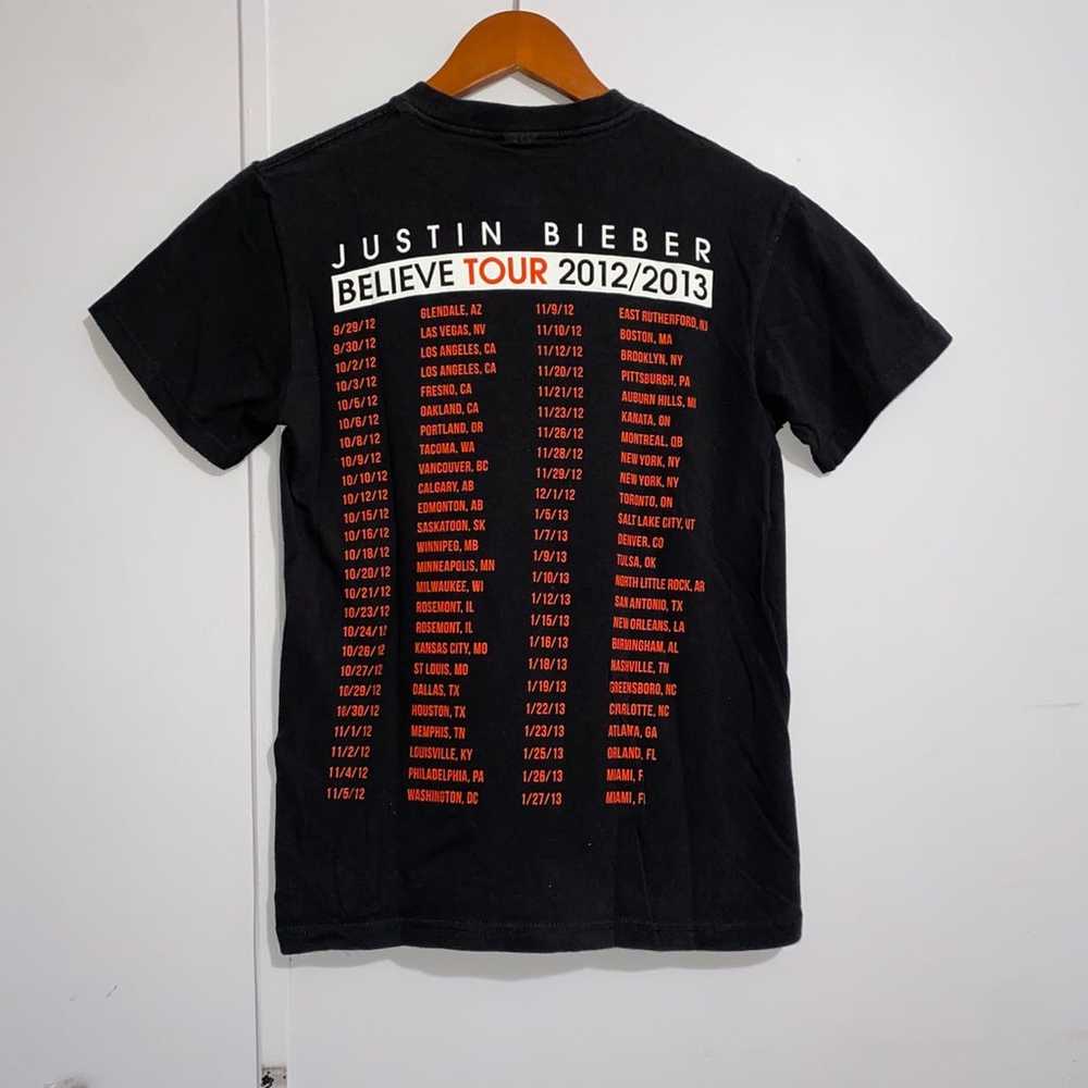 Bieber Tour 2012-2013 Justin Bieber Shirt - image 3