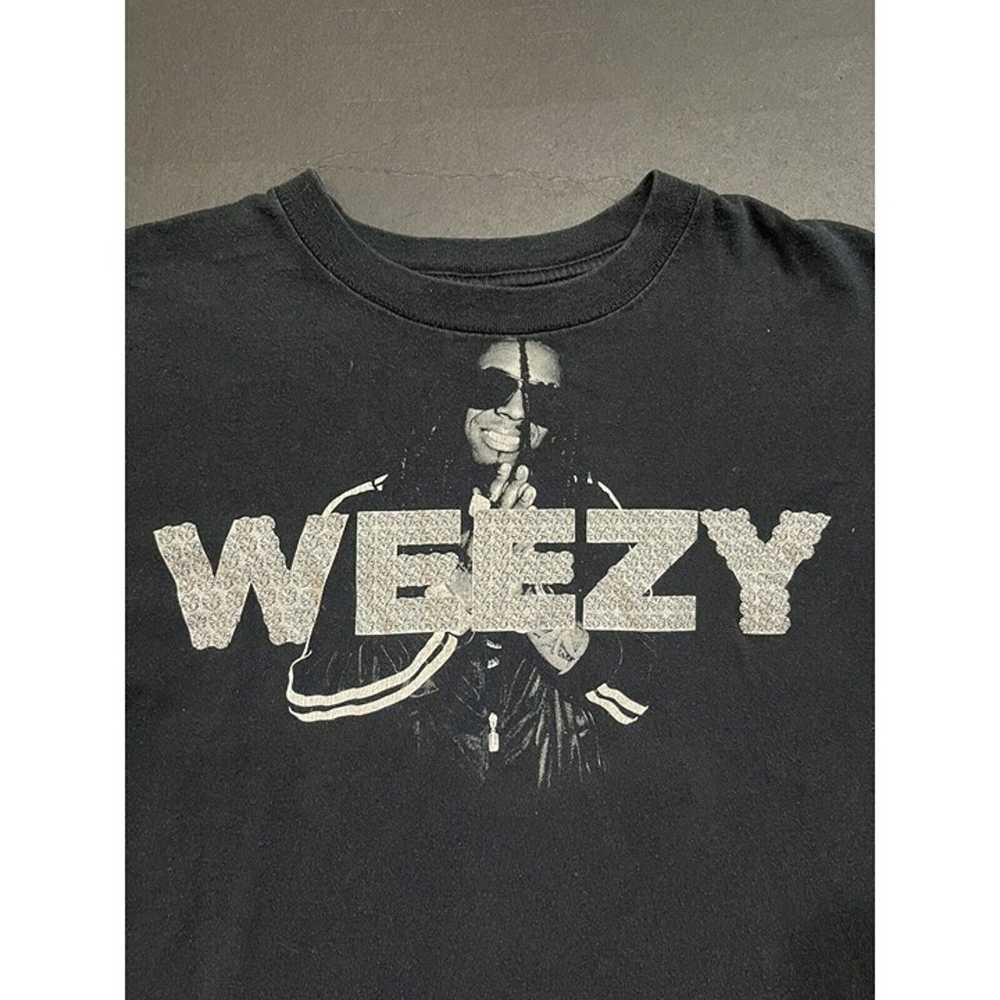 Vintage Lil Wayne Weezy Rap Hip Hop T Shirt Size … - image 2