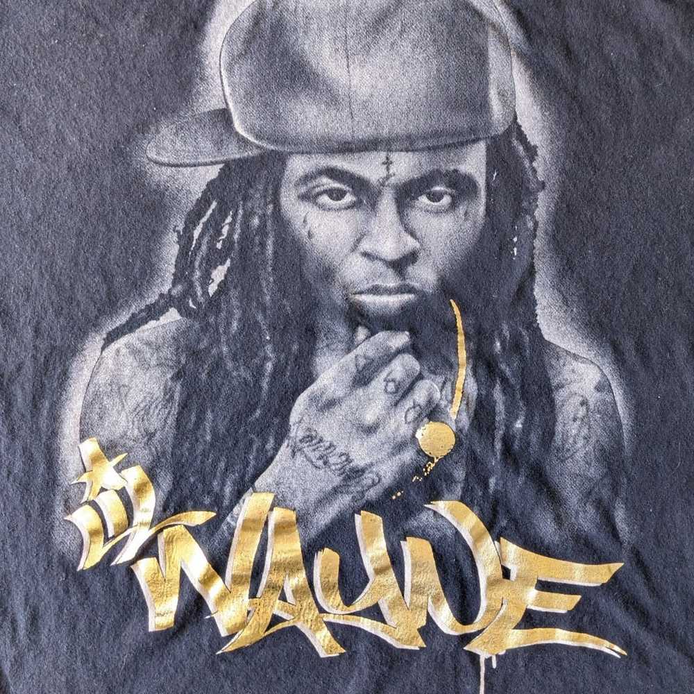 Lil Wayne hip hop rap t-shirt - SIZE L - image 2