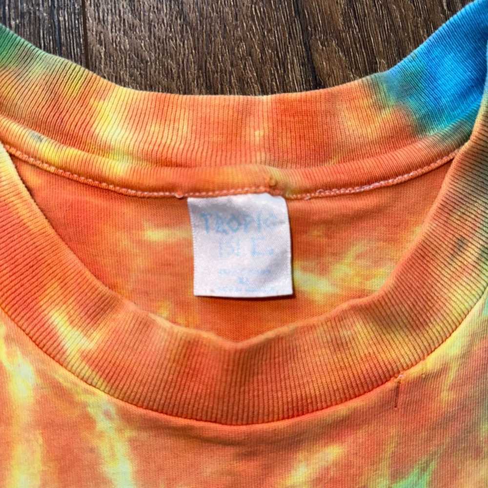 Vintage Bob Marley Tuff Gong Tie Dye Single Stitc… - image 3