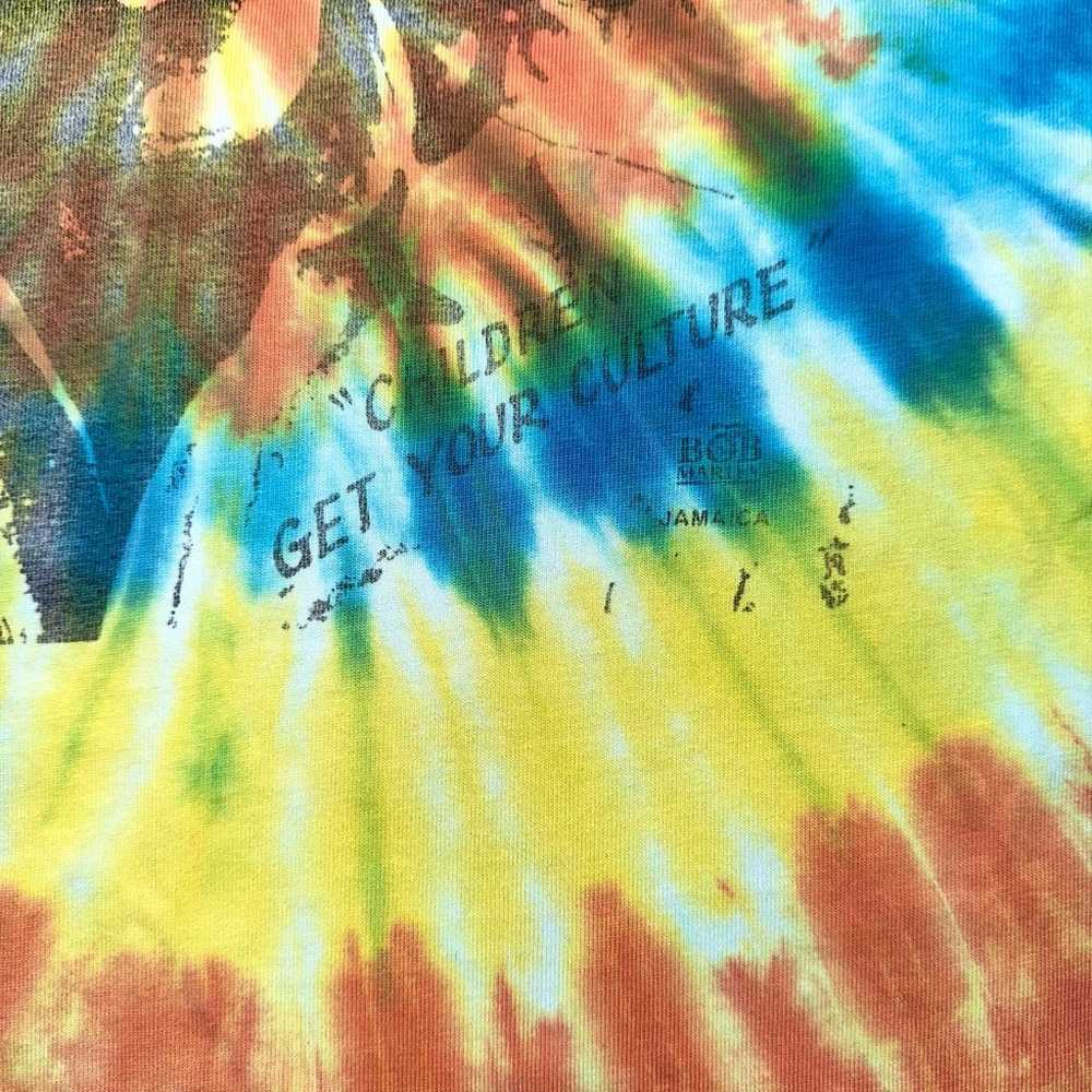 Vintage Bob Marley Tuff Gong Tie Dye Single Stitc… - image 4