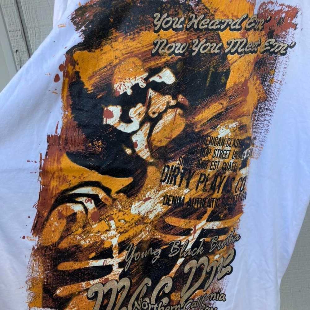 Vintage 2000s  MAC DRE OVERSIZED T shirt - image 3