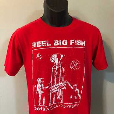 Shirts, Reel Big Fish 210 A Ska Odyssey Shirt Xl Red Anvil Band Tee Punk  Rock Ska