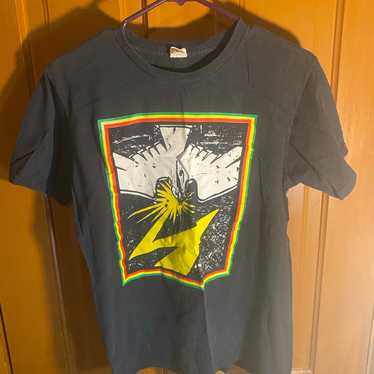 Bad Brains T-shirt 90s Vintage Shirt BROCKUM Reggae L size Black