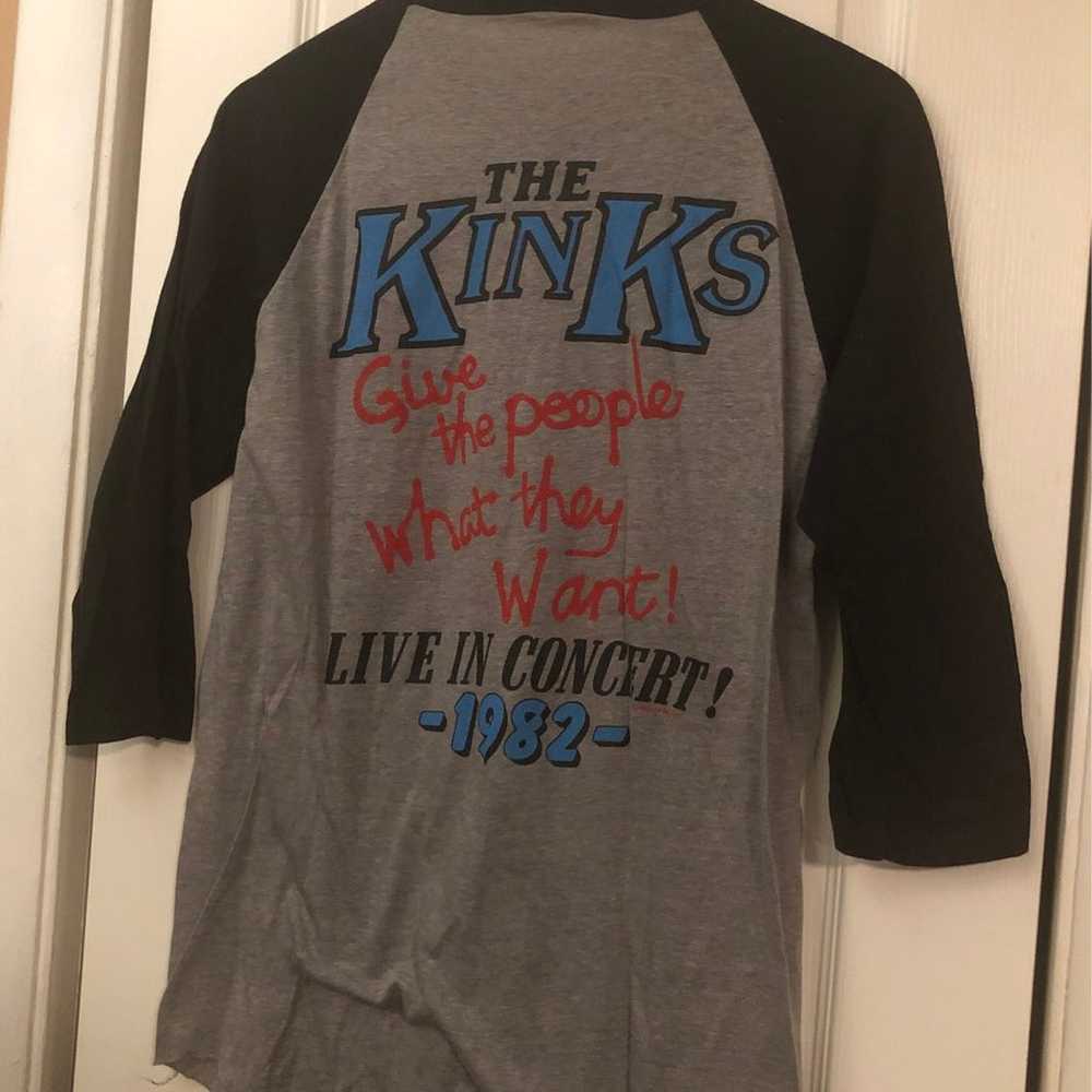 The kinks tour shirt - image 2