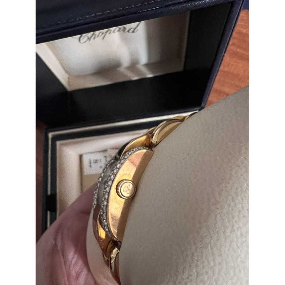 Chopard La Strada yellow gold watch - image 7