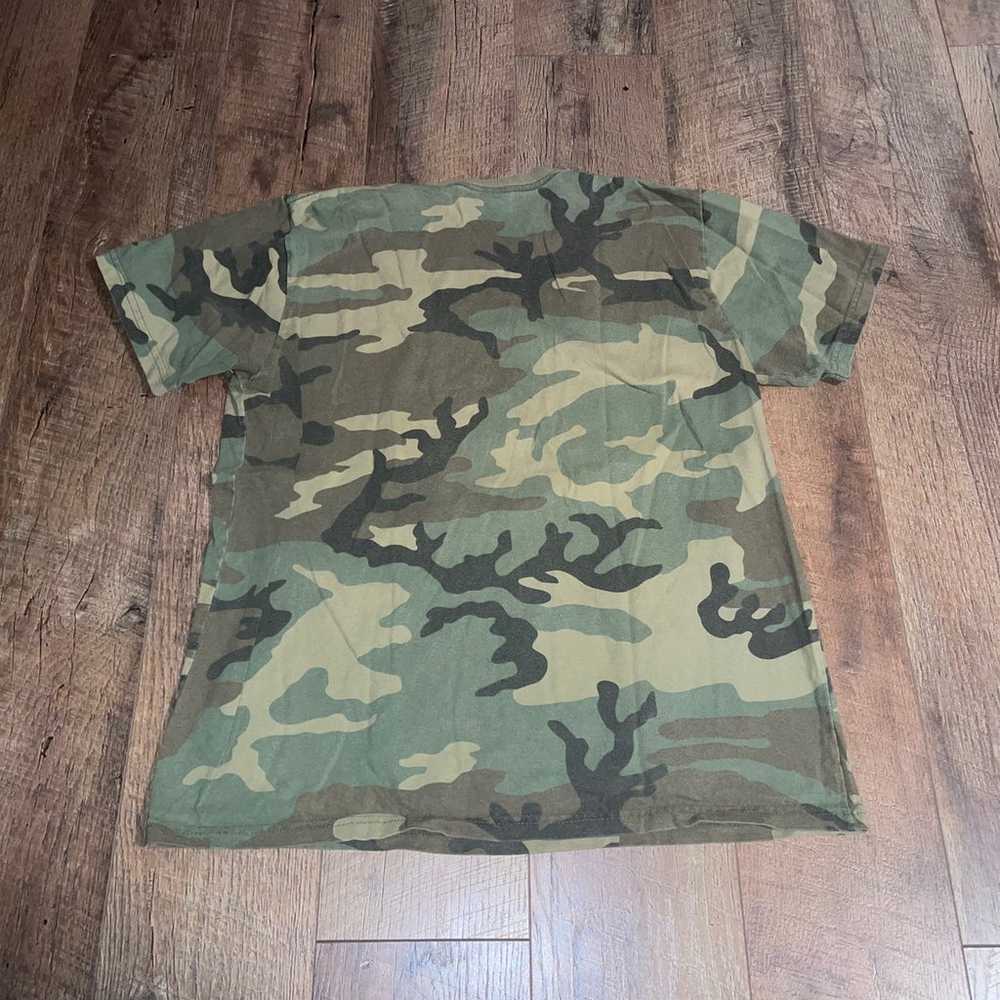 Supreme Fronts Tee WDLD Camo M SS19 - image 2