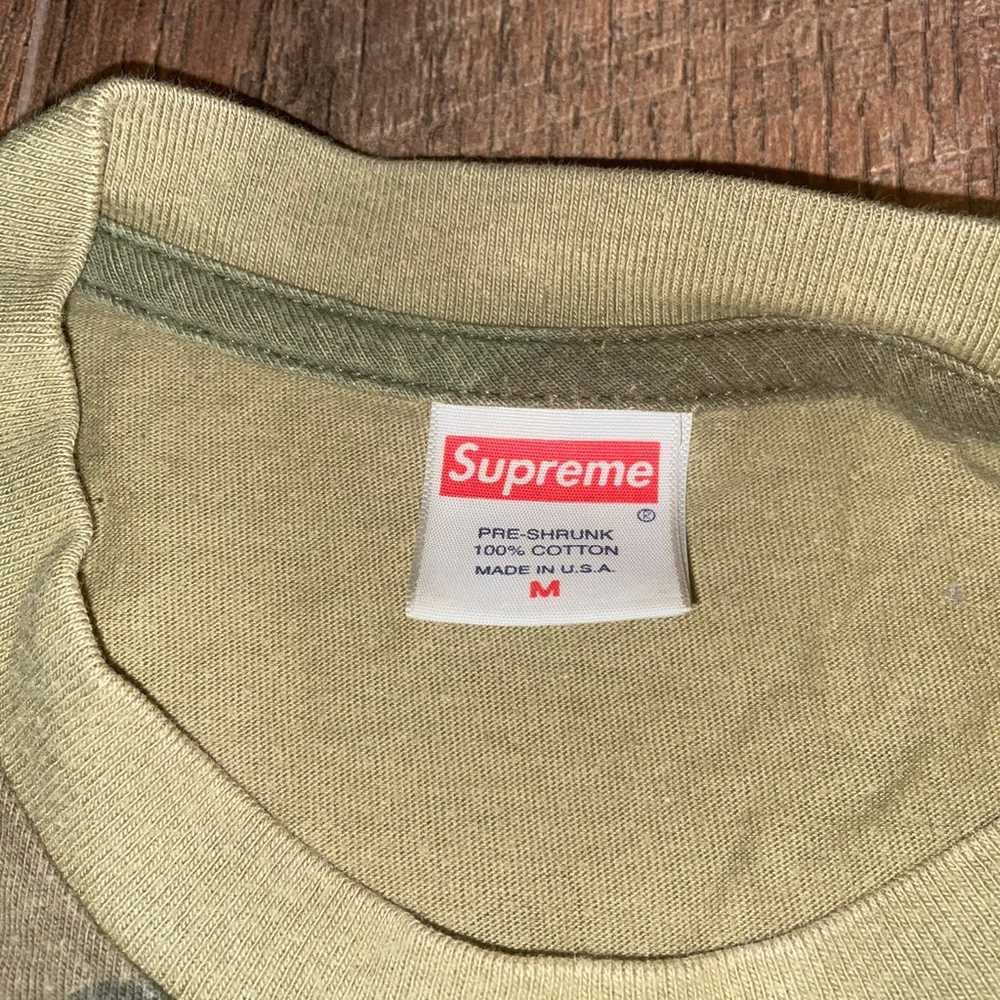 Supreme Fronts Tee WDLD Camo M SS19 - image 4