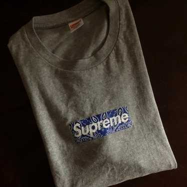 supreme bandana box logo tee - Gem