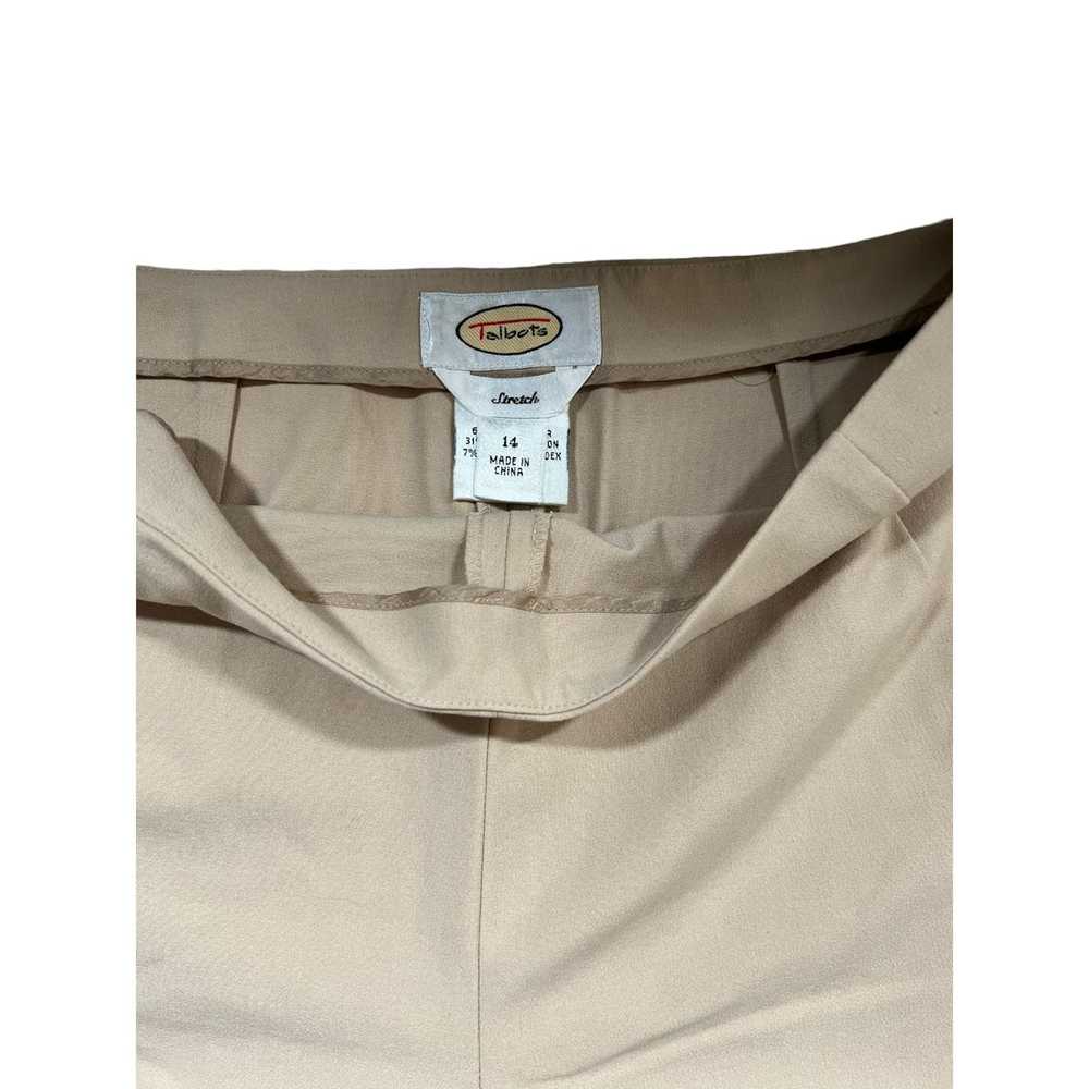 Unbrnd Talbots Womens Tan Stretch Dress Pants Lig… - image 4