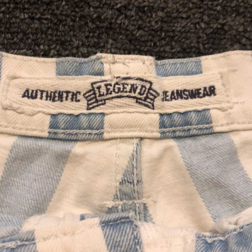 Authentic Legends Jeanswear VINTAGE Striped Jean … - image 4