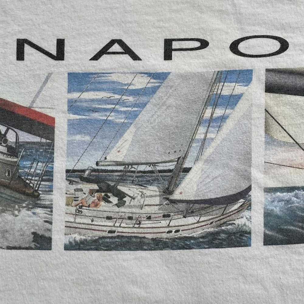 Vintage Vintage 90s Annapolis Sailing T-Shirt - image 5