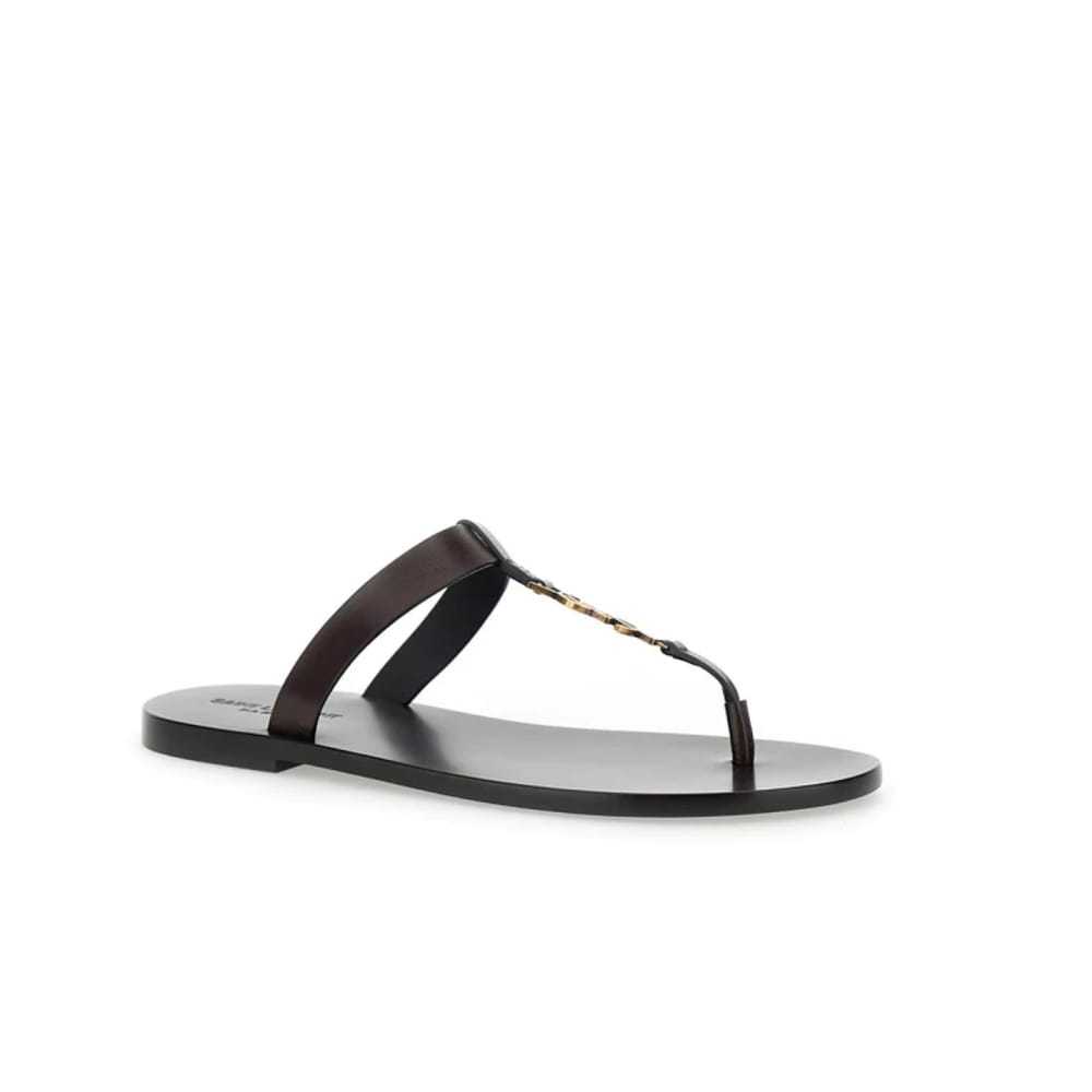 Saint Laurent Leather sandals - image 2