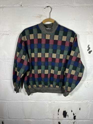 Streetwear × Vintage Vintage Patchwork Sweater