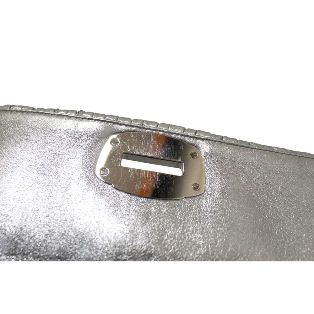 Miu Miu Miu Crystal leather clutch bag - image 7