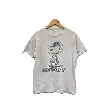 Vintage Buzz Rickson's Sportswear Snoopy Schulz Peanuts White T Shirt Large  Get Ready for Peace Buzz Rickson Japan Union Made Tee Size L 