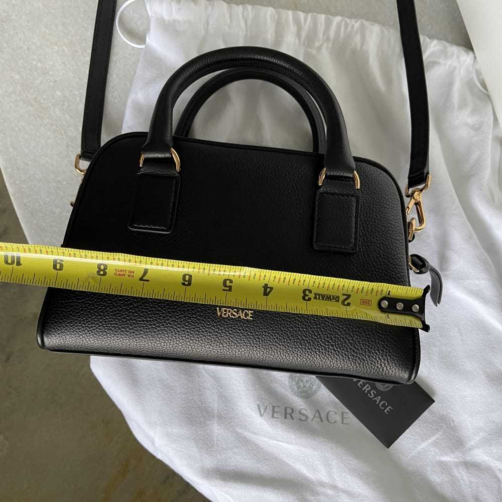 Versace Virtus leather handbag - image 12