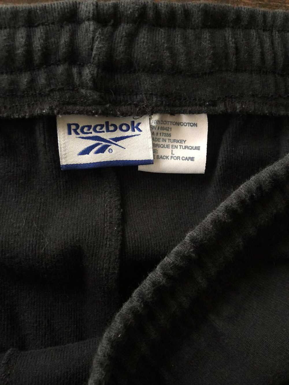 Reebok × Streetwear × Vintage Vintage black slim … - image 4