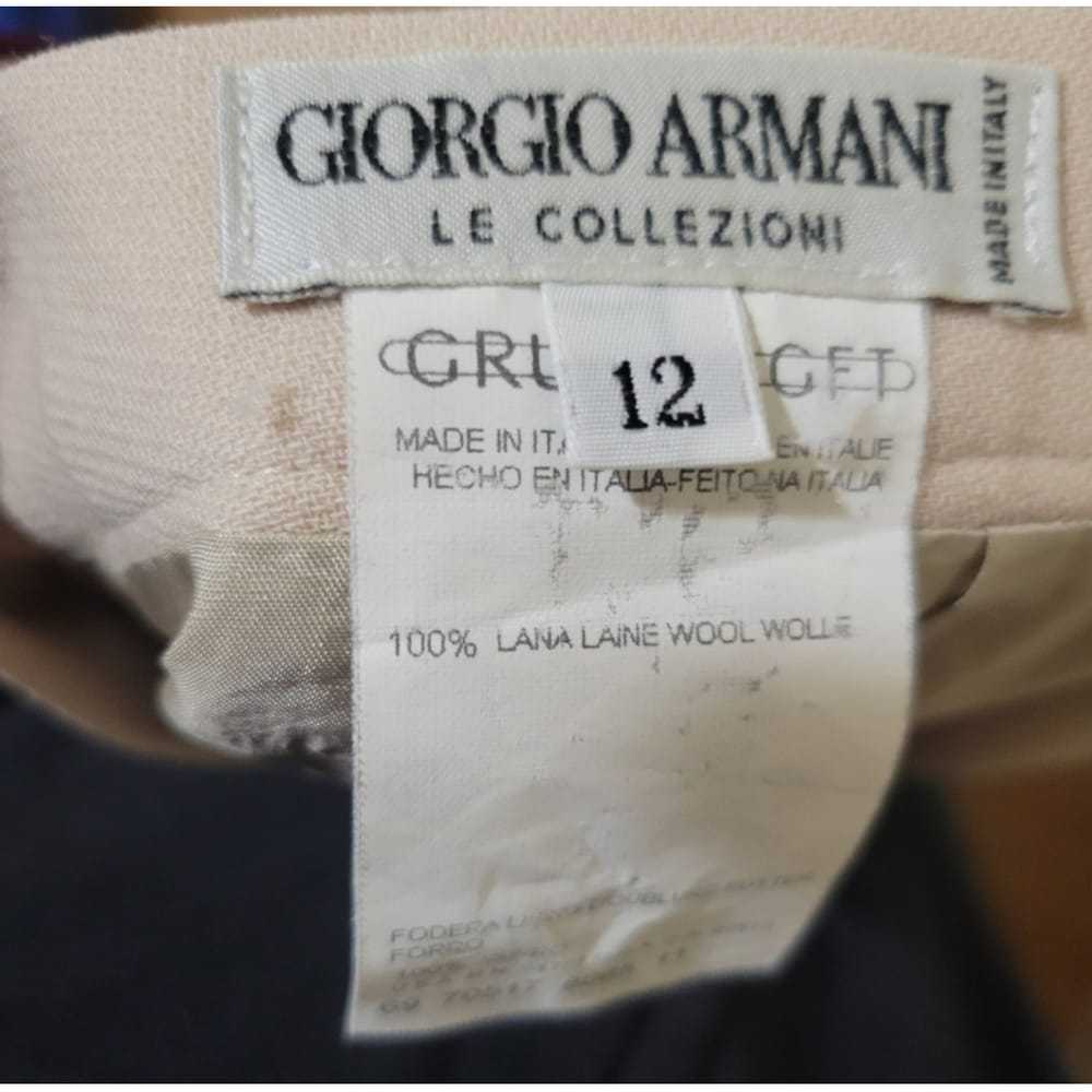 Giorgio Armani Wool mid-length skirt - image 2