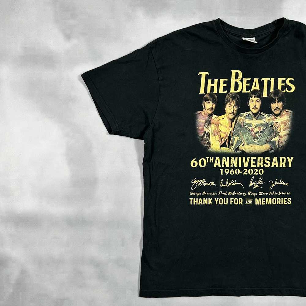 Band Tees × Rock T Shirt × Vintage The Beatles vi… - image 2
