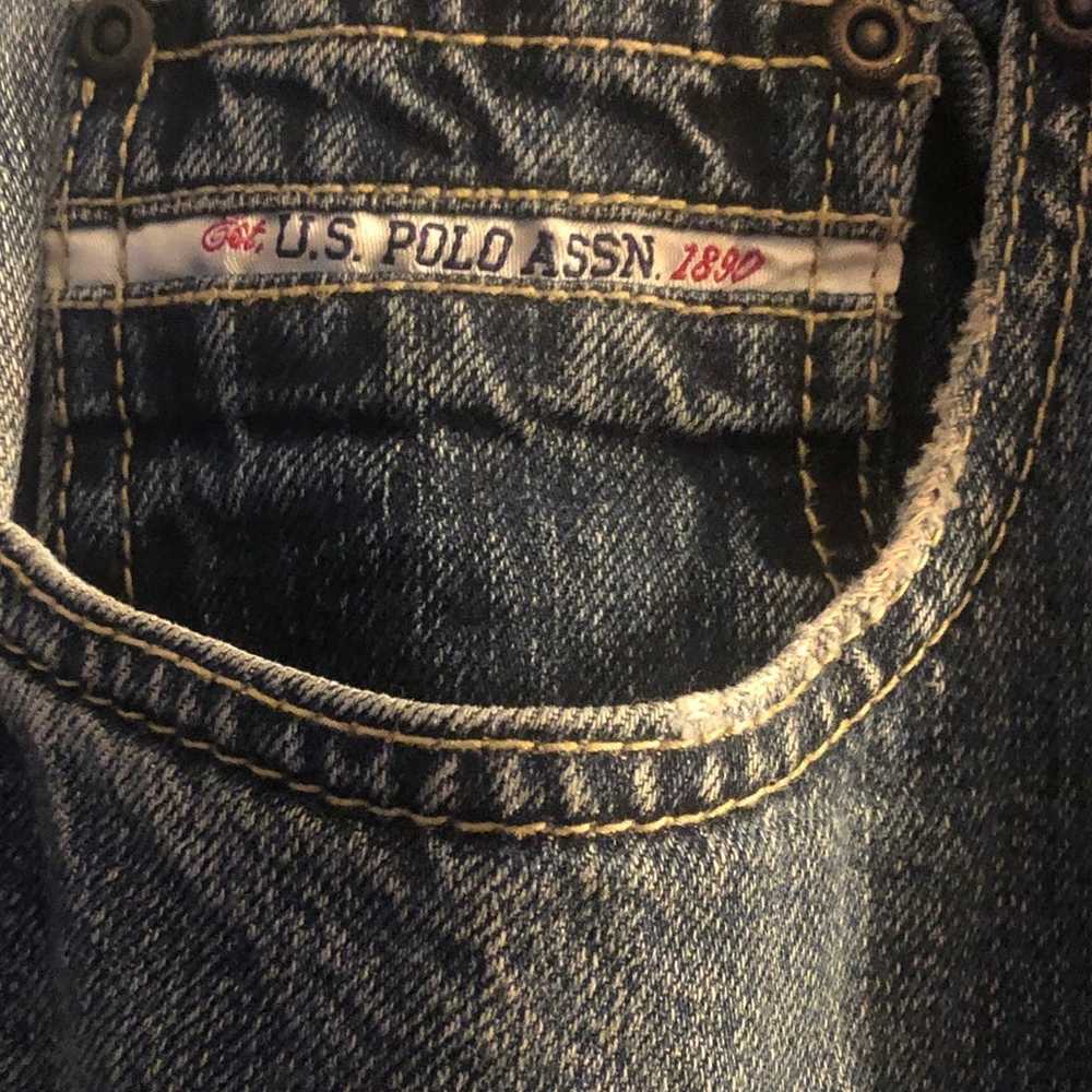 US Polo Assn Mens Vintage Bootcut Denim Jeans. Me… - image 2