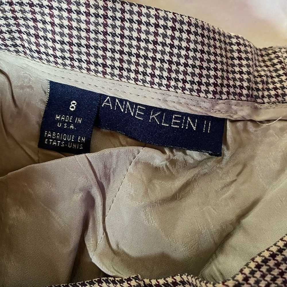 Anne Klein Anne Klein vintage high-waisted wool p… - image 3