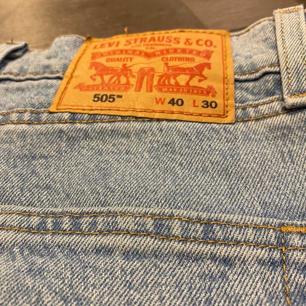 Vintage Levis Straight 505 Jeans - image 4