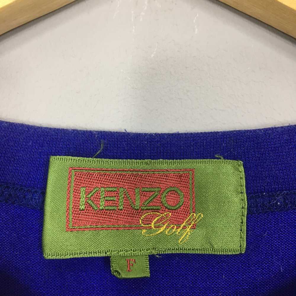 Kenzo × Vintage Vintage 90s Kenzo Golf Horses T S… - image 5