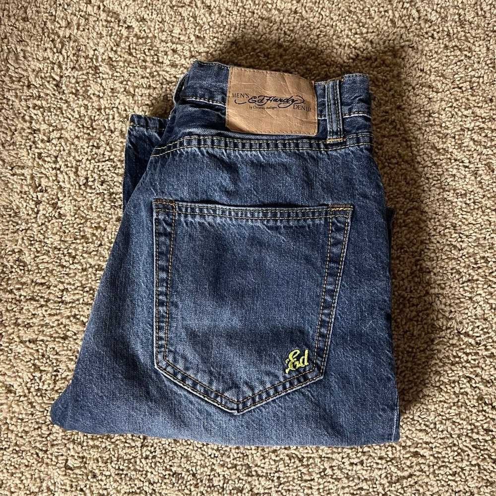 Mens Y2K vintage Ed Hardy Jeans. - image 1