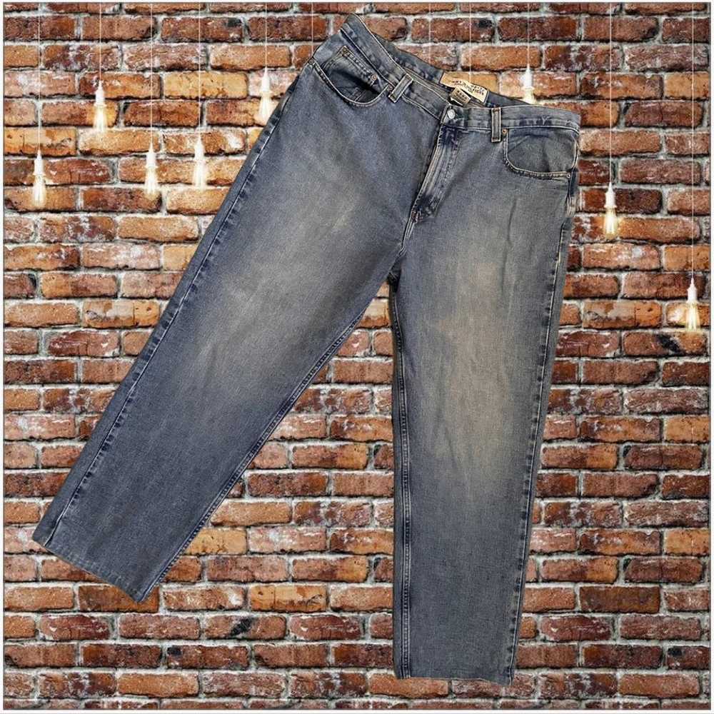 Tommy Hilfiger Vtg Jeans 90’s Men’s 42/32 Hemmed … - image 1
