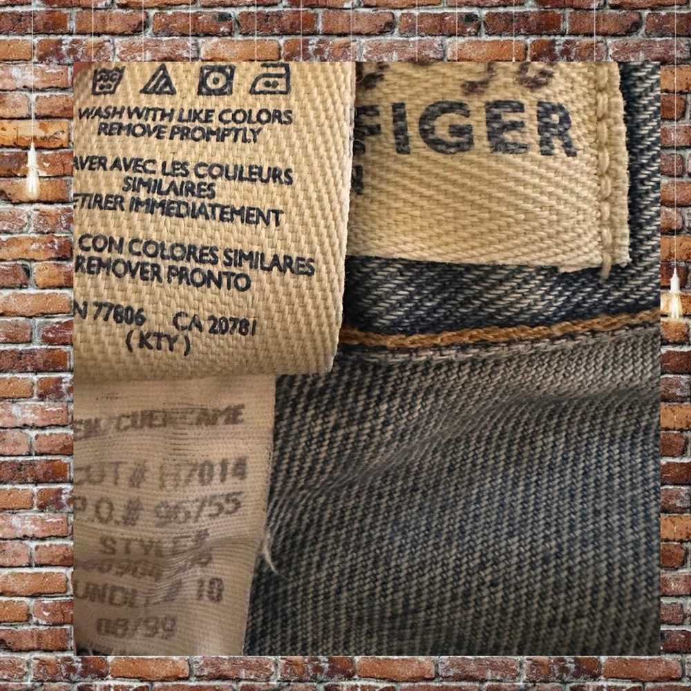 Tommy Hilfiger Vtg Jeans 90’s Men’s 42/32 Hemmed … - image 4
