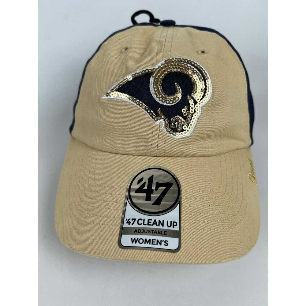 47 Brand Los Angeles Rams Women’s Strapback Hat C… - image 2