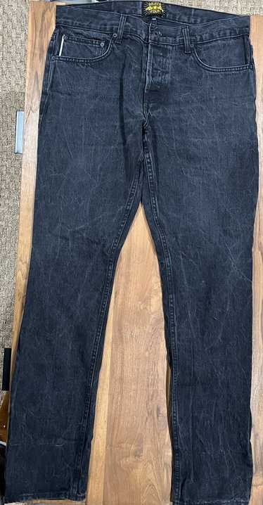 Brave Star Selvage Brave Star Selvage Japan Sable Black Denim Jeans 43 x 35  Tru